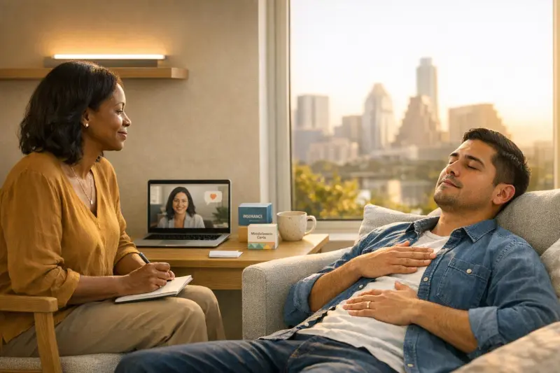 Individual therapy for anxiety Austin